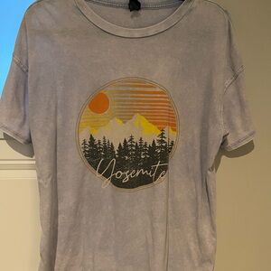 Wild Fable Purple Yosemite Graphic Tee